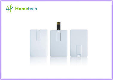 주문 백색 색깔 카드 신용 카드 USB 기억 장치 8GB 16GB 32GB 고속