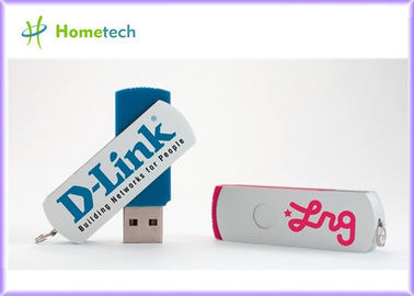 빨간 장방형 플라스틱 USB 섬광 드라이브 USB 2.0 저속한 드라이브 기억 펜 디스크