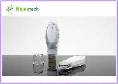 백색 플라스틱 USB 섬광 드라이브, 최고 속도 USB 섬광 지팡이 usb 3.0