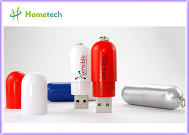 귀여운 캡슐 플라스틱 USB 섬광 드라이브 32gb usb 2.0 저속한 드라이브/휴대용 엄지 usb 섬광 드라이브