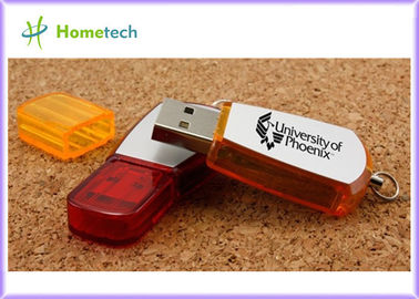 빨간 플라스틱에 의하여 개인화된 usb 섬광 드라이브, 사무실은 usb 열쇠를 주문을 받아서 만들었습니다
