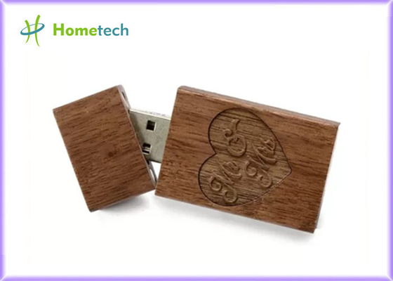 148 Mbps 16GB 나무로 되는 USB 섬광 드라이브를 읽는 자료 기억 장치