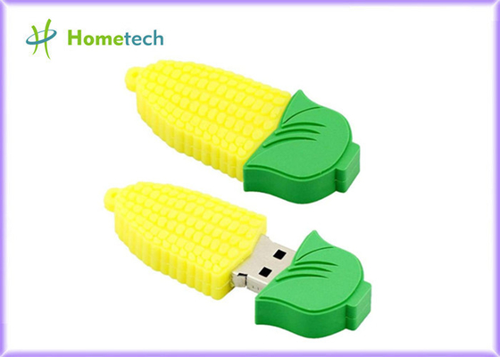 만화 옥수수 PVC 주문 제작된 USB 플래시는 2.0 3.0 2GB 4GB 8GB 16GB 32GB 64GB를 운전합니다