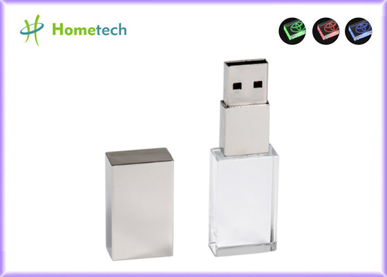 경품 커스텀 로고 장미  / 금 / 구리 / 은 투명한 32GB USB2.0 15 밀리바 / Ｓ LED 라이트 플래쉬 드라이브
