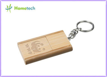 고속 2.0 나무로 되는 USB 섬광 드라이브 8GB 4GB는 대나무를 새깁니다