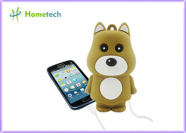 이동 전화를 위한 소형 귀여운 재충전용 Powerbank 유행 곰 모양